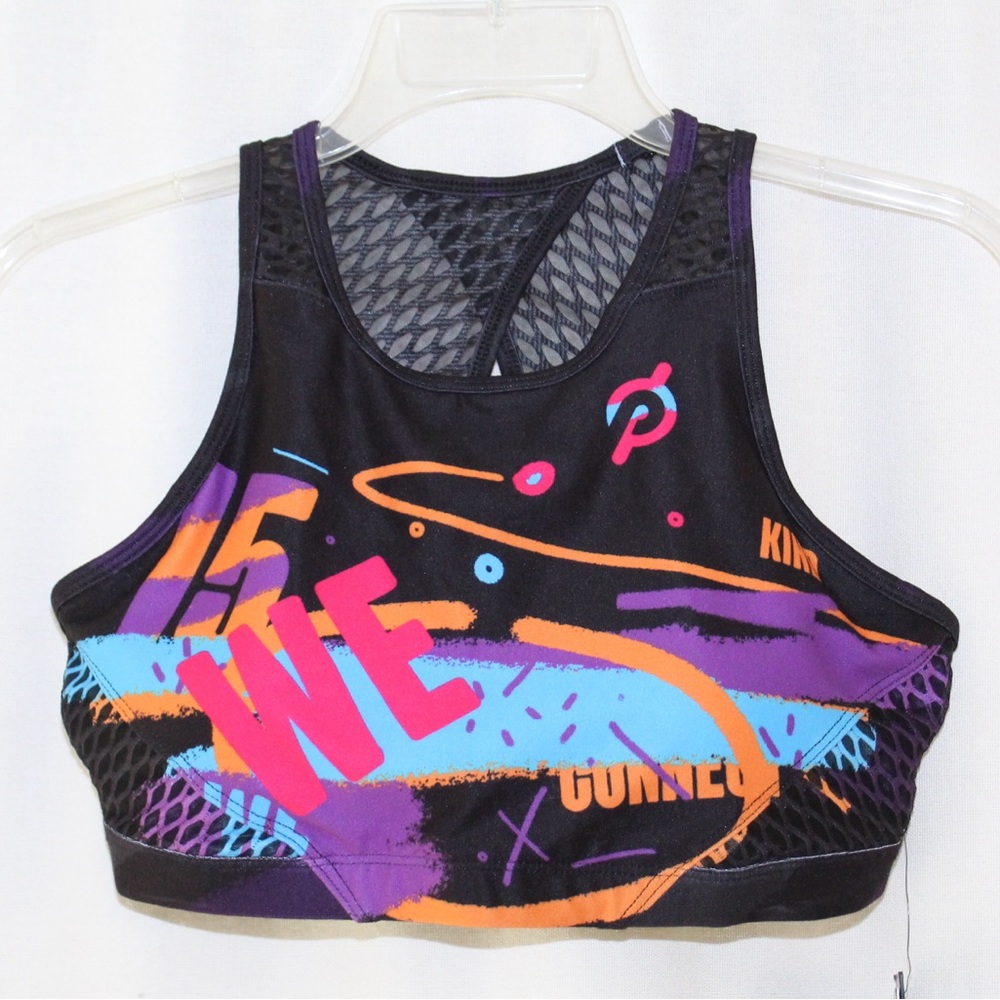 NWT Peloton WITH Hust Wilson High Neck Sports Bra  Women’s M